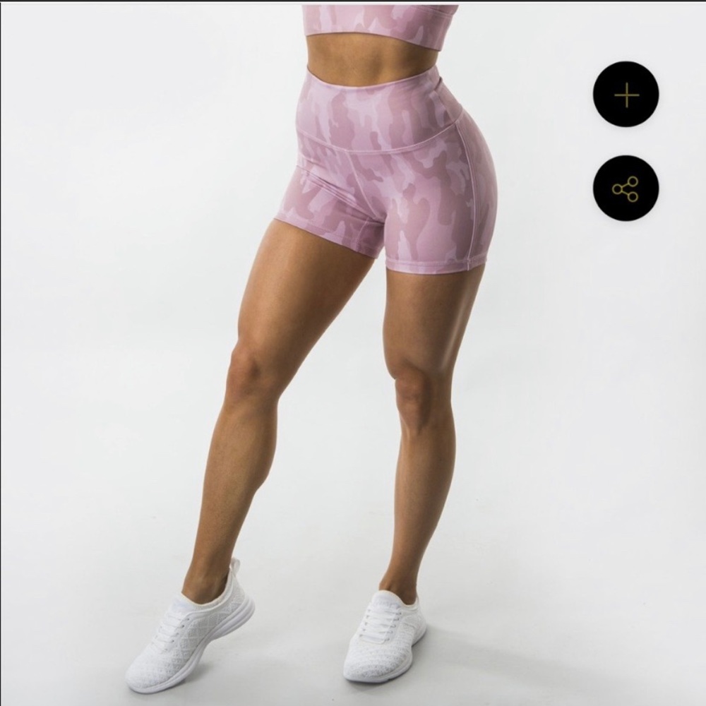 Buffbunny Pink Camo Shorts